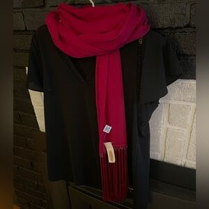 Talbot’s Ultra Sheer Oversized Silk Scarf